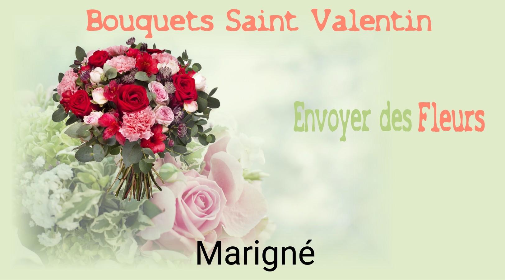 Roses de Saint-Valentin livrées à Marigné